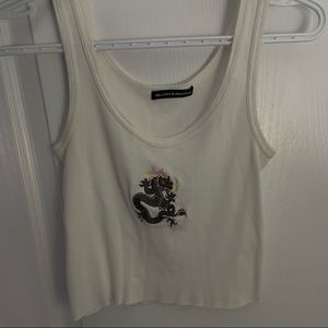 Brandy Melville dragon tank top